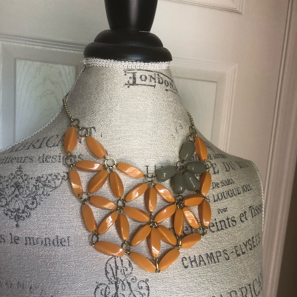 Lydell NYC Geometric Beaded Necklace